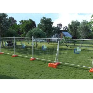 Metal Steel Welding 1.5m Movable Temporary Fence Hot Dip Galvanized Portable