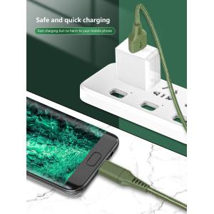 1m Length Data USB Cable Braided Tinned Copper Conductor