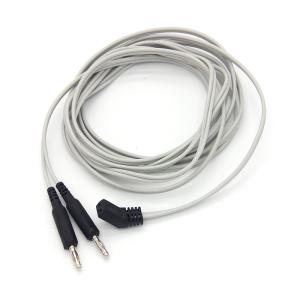 CE Ventilator Accessories Reusable Euro Us Electrosurgica Silicone Bipolar Cable