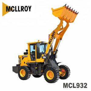 China Automatic Transmission 2 Ton Wheel Loader , Front End Loaders With 1m3 Bucket on sale