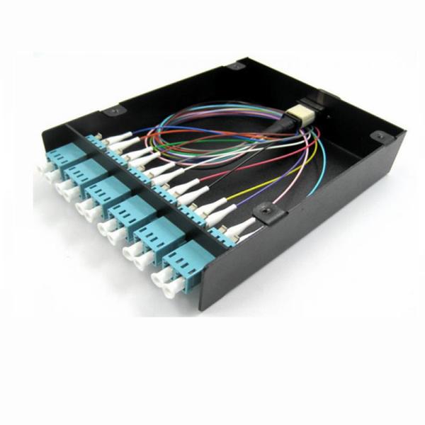Buy MPO MTP 24F Fiber Distribution Panel Fiber Patch Panel Cassette at wholesale prices