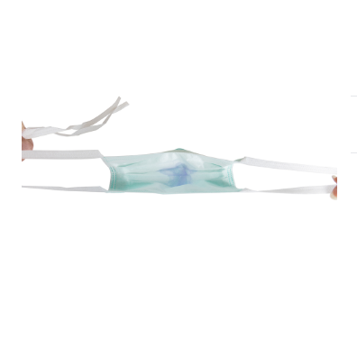 clinical Surgical Face Mask 3 Ply , Disposable Hospital Masks 17.5x9.5cm