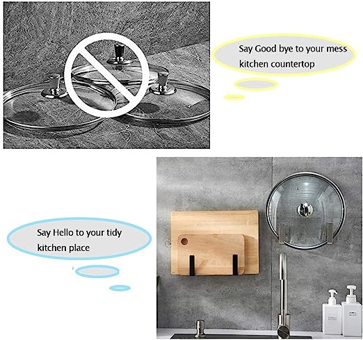 Modern Single Tier Pot Lid Holders The Perfect Tool for Organized Kitchen Cooking