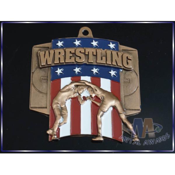 Durable Personalized Award Medals For Students , Kids Soccer Medals Engraved