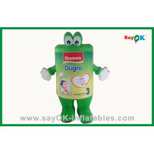 China Green Portable Inflatable Cartoon Characters Custom Advertising Inflatables on sale