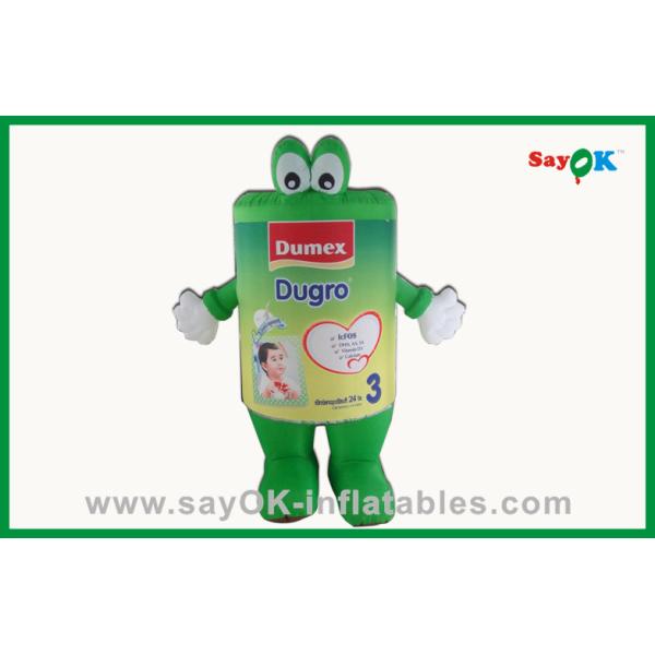 Custom Green Inflatable Products Inflatable Apple For Advertisement