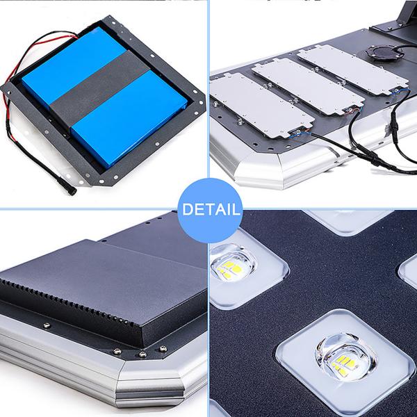 Multi Power Solar LED Street Lamp Super bright with Remote For gardens