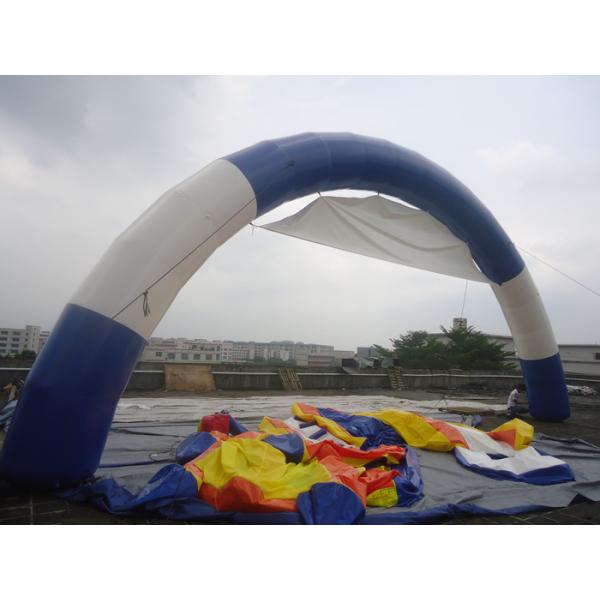 Blue and White Color inflatable Arch for Sale / Inflatable Arch Rental