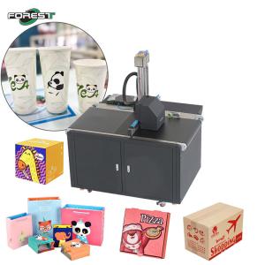 Single Pass Printer Digital Inkjet Printing Machine For Corrugated Cardboard