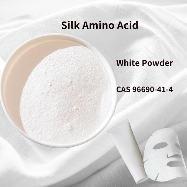 Hydrolyzed Silk Amino Acids 90% White Powder Silk Protein For Cosmetic Skin Body