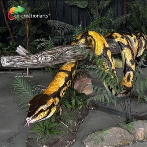 Quality Animatronic Snake Simulated Animals For Theme Park Attractions for sale