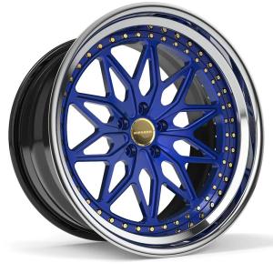 China 19 24 Aluminum Alloy 3 Piece Forged Wheels on sale