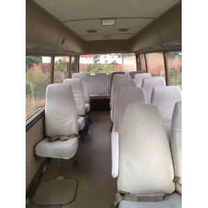 19 Seats Original Japan Toyota Coaster Bus , Coaster Mini Bus 3RZ Engine