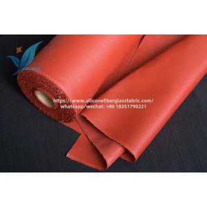 Red Silicone Fiberglass Fabric Petrochemical Plant Lining