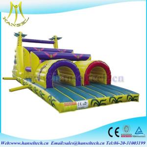China Hansel early years outdoor play equipment,obstacle sport game for kids on sale