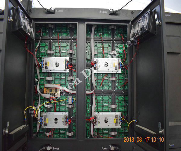 Waterproof P6 Fixed Color Outdoor Led Video Screen Rental Advertising Signs