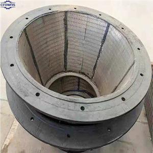 Quality Polishing Centrifuge Partitioning Basket With Customized Length 500mm for sale