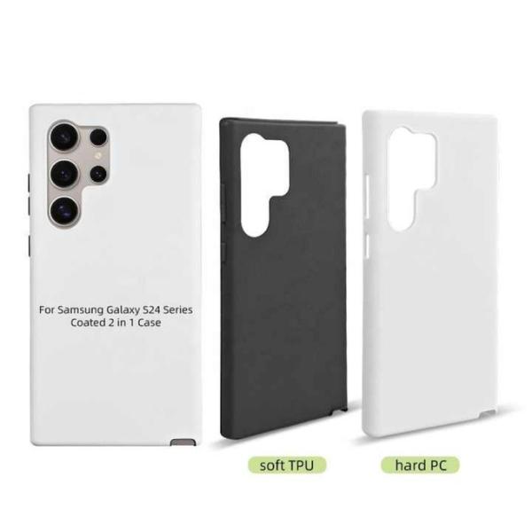 Shockproof 3D Sublimation 2 In 1 Phone Case For SamSung Galaxy S24 S23 S25