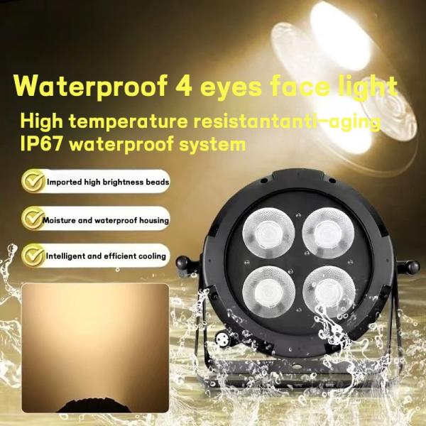 Outdoor IP65 Waterproof 4-Eye LED Blinder Light 6500K 100lm/w for Dynamic Illumination