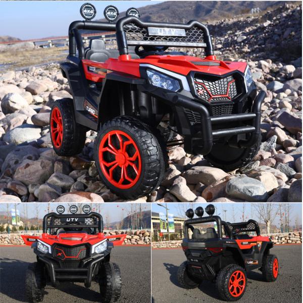 Ride On Toy 2022 Classic4x4 Big Baby Electric12v Remote Control Car Kids MP3 Electric Cars For 3-10year Olds