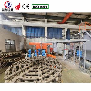 Carousel Rotomolding Equipment with Controlled Cooling Temperature 0-50C