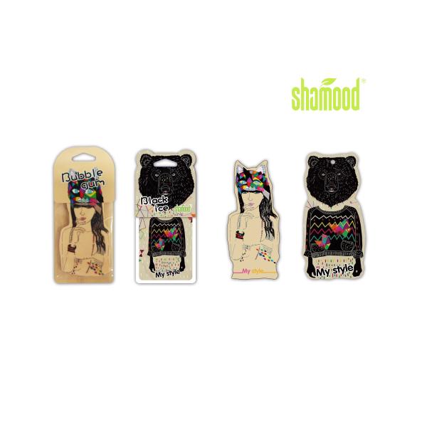 Buy Paper Card Natural Air Freshener , Square Long Lasting  Air Freshener at wholesale prices