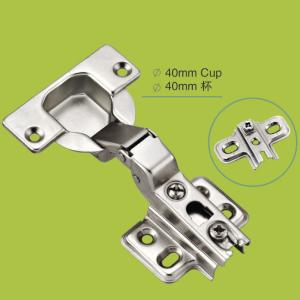 Quality China OEM Factory cabinet hardware 40 cup two way hinge half-overlay for sale