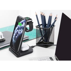7.5w QI Enabled 3 In 1 Wireless Charging Station