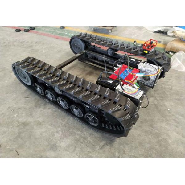 Buy Agricultural Machineries Rubber Track Undercarriage With Chassis / Power Transmission at wholesale prices
