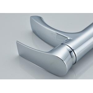 Single Handle Vessel Vanity Bathroom Sink Faucets ROVATE Chrome Finished