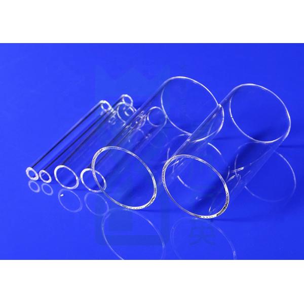 Buy Custom Diameter Semiconductor Quartz Testing Tubing Transparent And Opaque Polished at wholesale prices