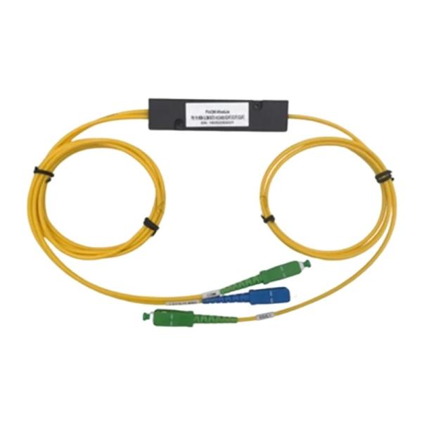 Buy 2 Fiber Optic WDM Module 1*2 SC Filter Fwdm/DWDM/CWDM for FTTH Deployment Solutions at wholesale prices