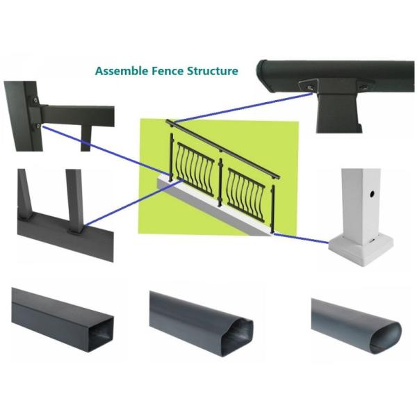 China Factory Customized Anti-Corrosion Zinc Steel Assembled Decorative Picket Grassland Pool Fence