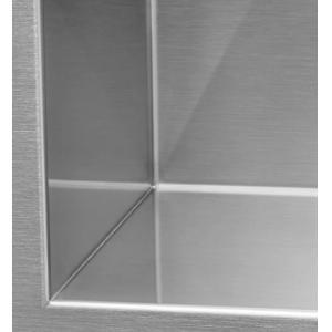 Commercial 16 Gauge Stainless Steel Sink With Apron 32-7/8" Lx20"Wx10" H