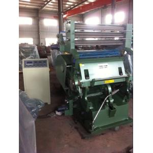 4kw Manual Carton Die Cutting Machine Single Pressing Anti Friction