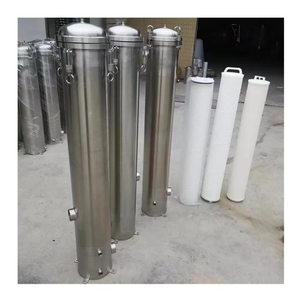 30-1000t/h High Flow Pleated Cartridge Filter For Food And Beverage Industry