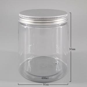 Quality Aluminum Screw Cap 41g 400ml Cosmetic Sample Pots for sale