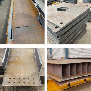 Industry 3D 5 Axis 12kw H Beam Steel Structure Fiber Laser Metal Cutting Machine