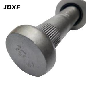 Quality Full Thread Coverage M20 Track Shoe Bolt With Hexagon Head for sale