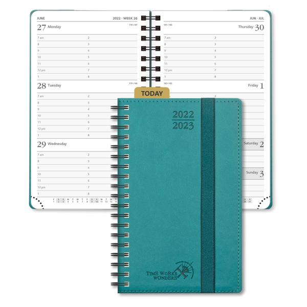 Buy Donau Blue ECO Friendly Academic Planner With Monochrome Pages at wholesale prices