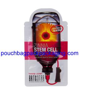 China Mask aluminium pouch bag, heat seal aluminium pouch bag for liquid on sale