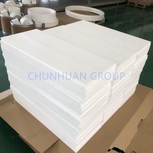 Non Adhesion Chemical Proof Skiving 3mm Molded Ptfe Sheet