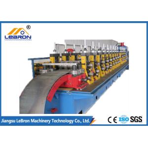 Long service Blue color 2018 new type Guardrail Roll Forming Machine PLC control