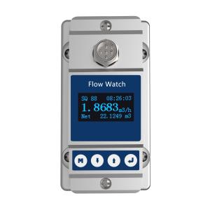 DN15 DN20 Chemical Solvents Clamp On Ultrasonic Flow Meter