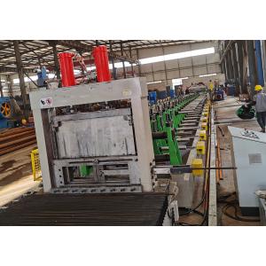 China Thickness 0.8-2.5mm Galvanized Coils Cable Tray Roll Forming Machine With Hydraulic Cutting Device on sale