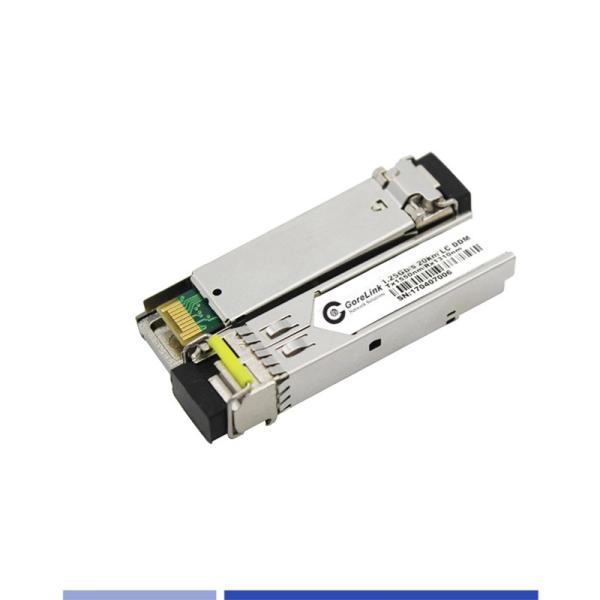 Buy Dual Fiber Gigabit Optical Transceiver 40km Singlemode SMF 1310nm LC at wholesale prices