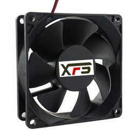 80*80*25mm 12V/24V/48V DC Sleeve/Ball Bearing Cooling Fan DC8025 for Stereo