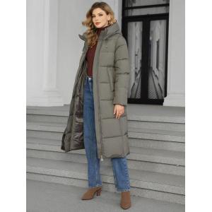 Windproof Sustainable Long Coat Winter For Ladies Sustainable Choice