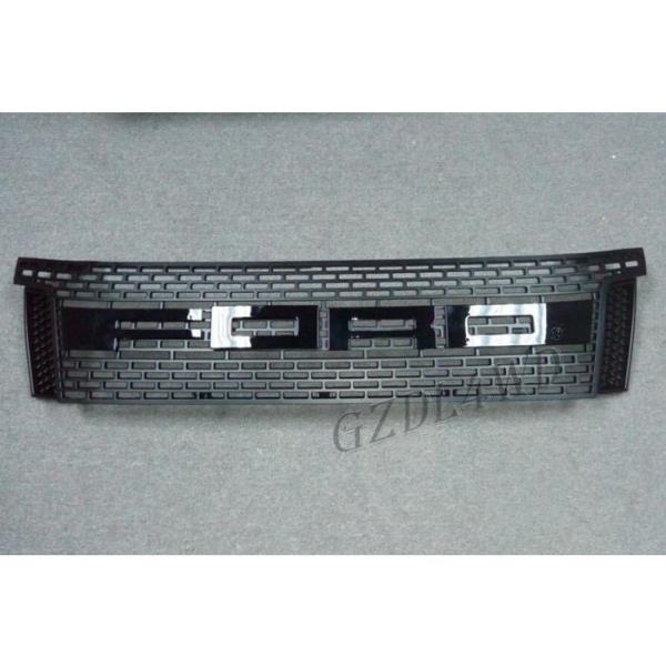 ABS Material Black Lit Replace Trim Front Grille For Original Ranger T6