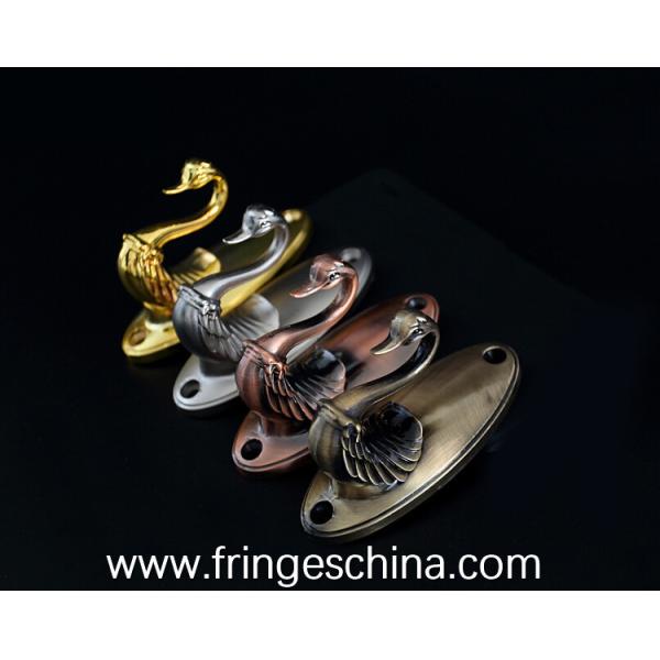 High quality classical customized metal zinc alloy curtain hooks for home decorations